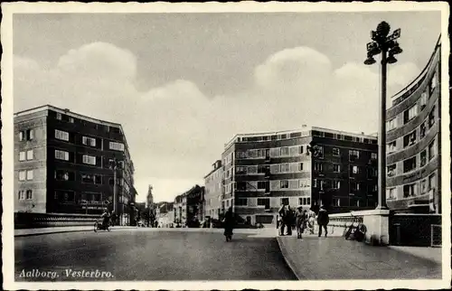 Ak Ålborg Aalborg Dänemark, Vesterbro