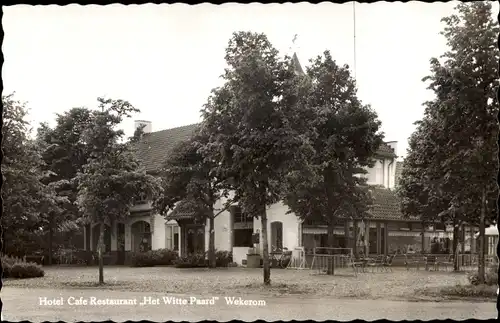 Ak Wekerom Gelderland, Hotel Café Restaurant Het Witte Paard