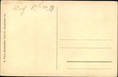 Künstler Ak Straßwalchen in Salzburg Österreich, Ortspartie, Kirche