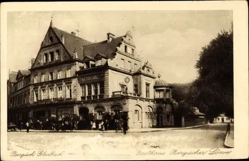 Ak Bergisch Gladbach Nordrhein Westfalen, Gasthaus zum Bergischen Löwen