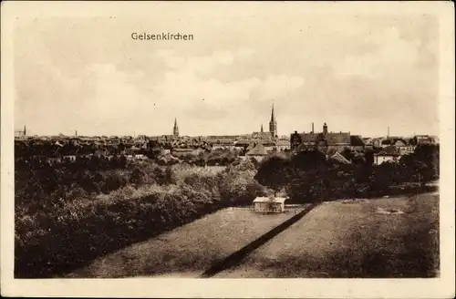 Ak Gelsenkirchen im Ruhrgebiet, Panorama