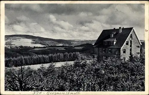 Ak Bergneustadt im Bergischen Land, Jugendherberge an der Aggertalsperre
