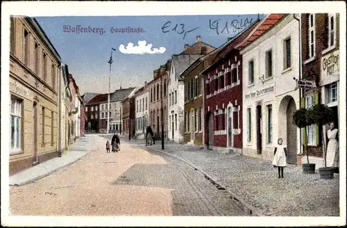 Ak Wassenberg im Kreis Heinsberg, Hauptstraße, Gasthof zur Post