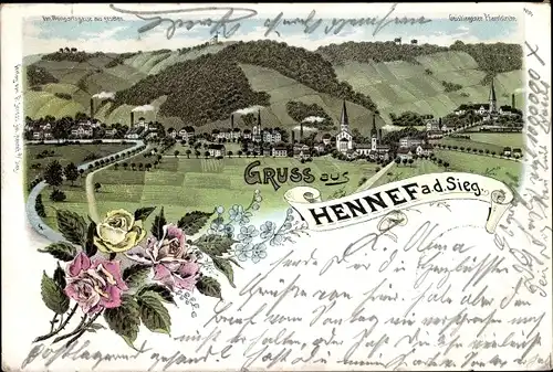 Litho Hennef an der Sieg, Gesamtansicht