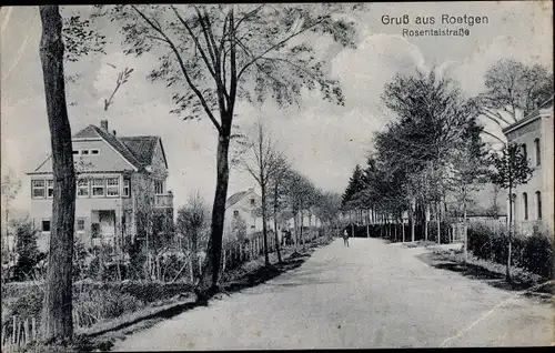 Ak Roetgen in der Eifel, Rosentalstraße