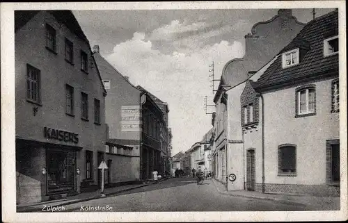 Ak Zülpich Nordrhein Westfalen, Kölnstraße, Kaiser's