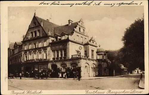 Ak Bergisch Gladbach Nordrhein Westfalen, Gasthaus zum Bergischen Löwen