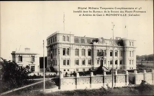 Ak Mondeville Calvados, Hôpital militaire temporaire