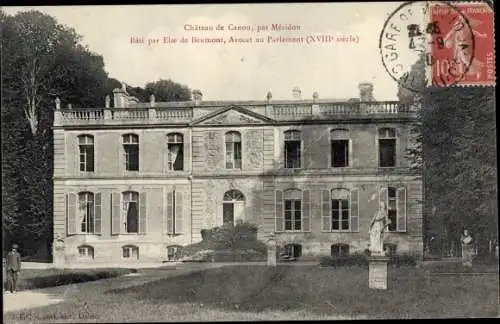 Ak Mézidon Calvados, Chateau de Canon