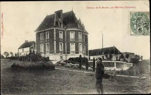 Ak Mézidon Calvados, Chateau de St. Maclou