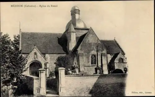 Ak Le Breuil Mézidon Calvados, L'Eglise