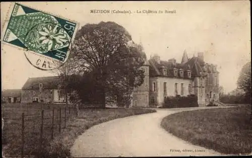 Ak Mézidon Calvados, Le Chateau du Breuil