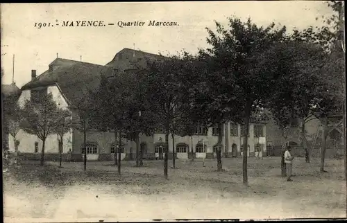 Ak Mainz in Rheinland Pfalz, Quartier Marceau