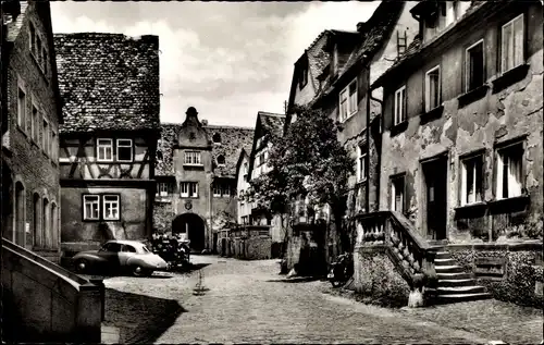 Ak Klingenberg am Main Unterfranken, Hofstraße