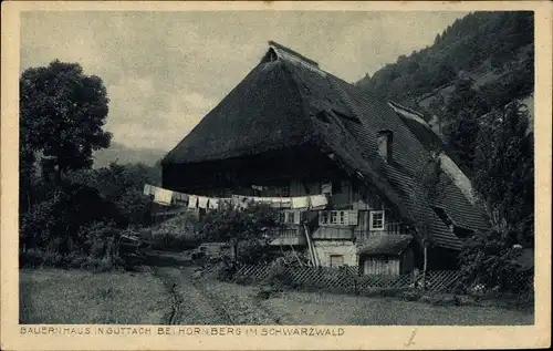 Ak Gutach im Breisgau Schwarzwald, Bauernhaus