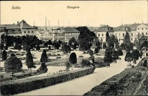 Ak Gotha in Thüringen, Orangerie