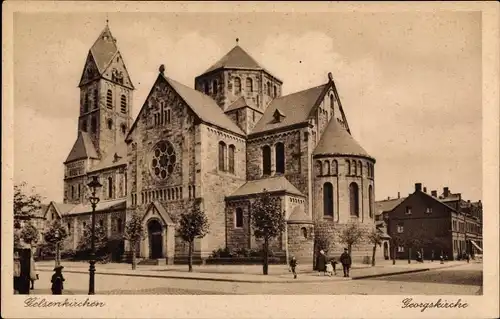 Ak Gelsenkirchen im Ruhrgebiet, Georgskirche