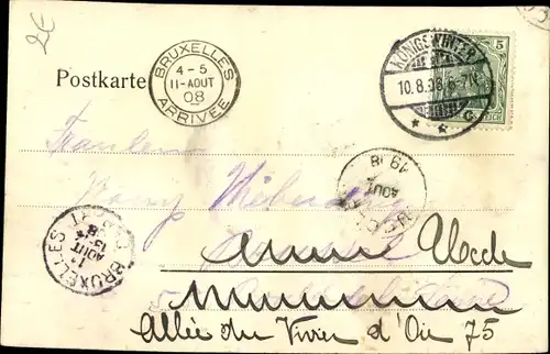 Ak Königswinter am Rhein, Ruine Drachenfels