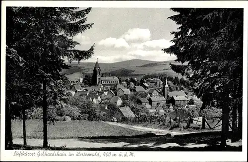 Ak Gebhardshain im Westerwald, Blick auf den Ort