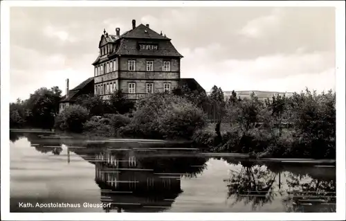 Ak Gleusdorf Untermerzbach in Unterfranken, Kath. Apostolatshaus, Müttergenesungsheim