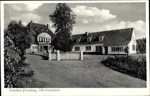 Ak Glücksburg an der Ostsee, DRK Kinderheim, Talweg 1