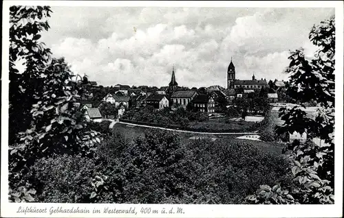 Ak Gebhardshain im Westerwald, Teilansicht