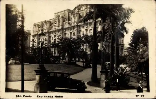 Ak São Paulo Brasilien, Esplanada Hotel