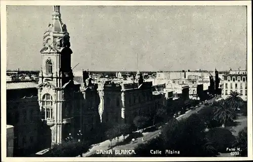 Ak Bahia Blanca Argentinien, Calle Alsina