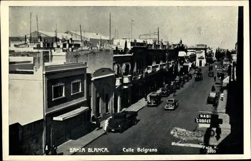 Ak Bahia Blanca Argentinien, Calle Belgrano