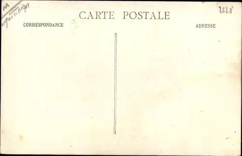 Ak Saint Pierre Martinique, Le Quartier du Fort vu de la Rade avant la catastrophe de 1902