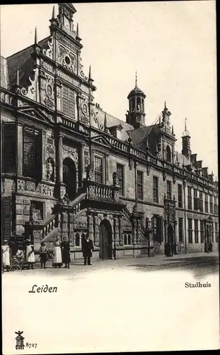 Ak Leiden Südholland Niederlande, Stadhuis