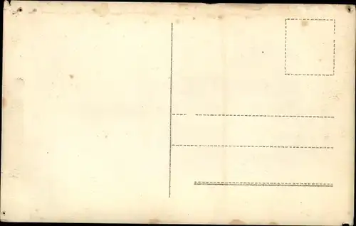 Foto Ak Mann und Frau mit Zelt und Kanu