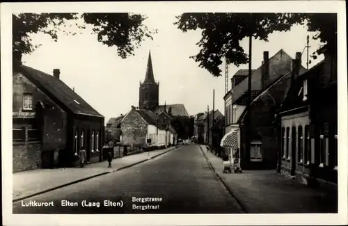 Ak Elten Emmerich am Niederrhein, Bergstraße