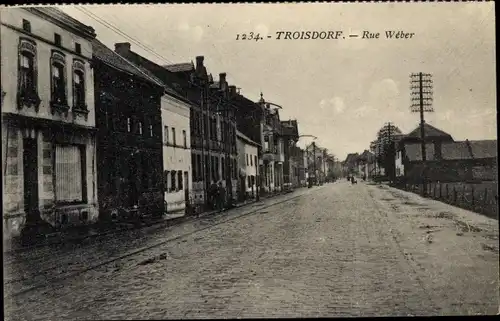 Ak Troisdorf an der Sieg, Rue Weber