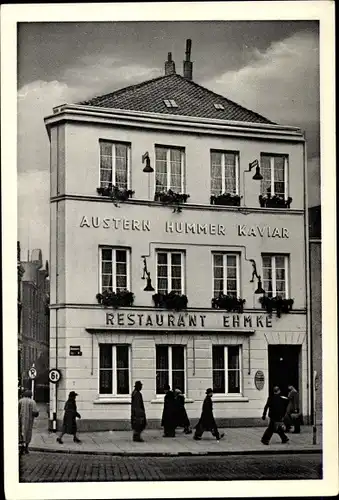 Ak Hamburg, Restaurant Ehmke, Gänsemarkt 50