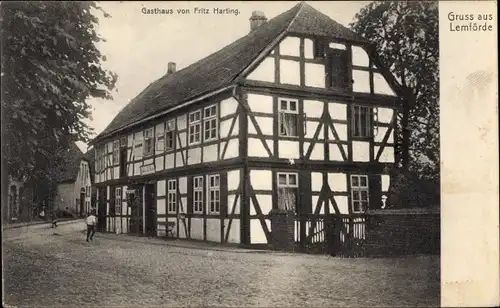 Ak Lemförde in Niedersachsen, Gasthaus