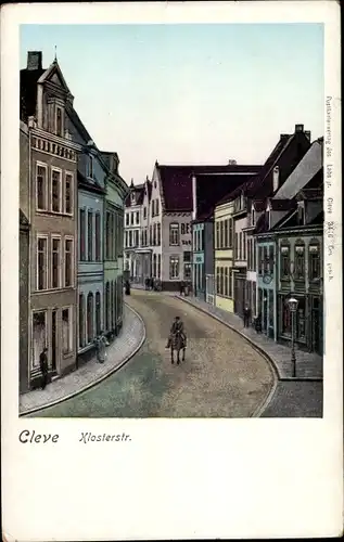Ak Bad Cleve Kleve am Niederrhein, Klosterstraße