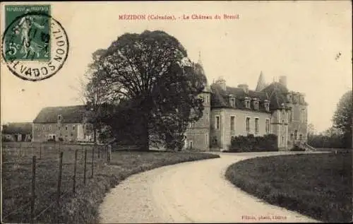 Ak Mézidon Calvados, Le Chateau du Breuil