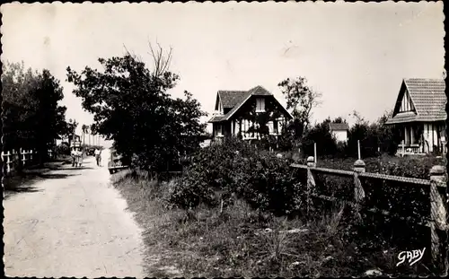 Ak Franceville Calvados, Avenue des Baigneurs