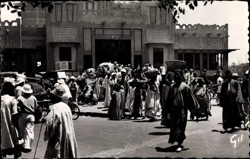 Ak Dakar Senegal, Vue du Marche Sandaga, Partie am Markt