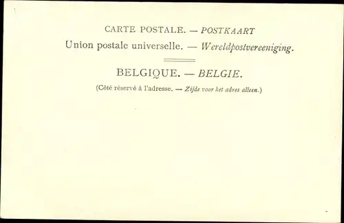 Ak Deurne Antwerpen Flandern, Stoet van den H. Fredegandus, 1902