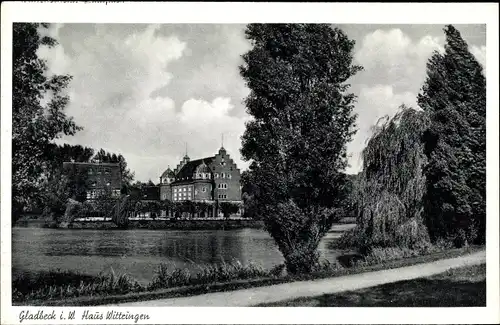 Ak Gladbeck im Ruhrgebiet Westfalen, Haus Wittringen, Schloss