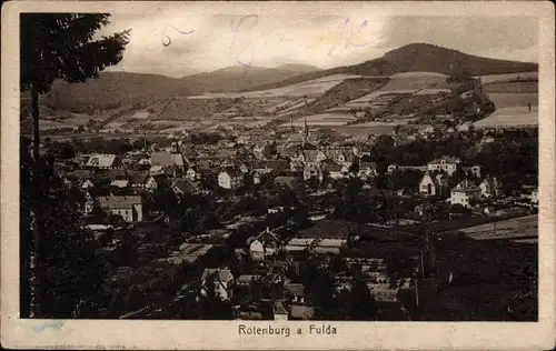 Ak Rotenburg an der Fulda, Panorama