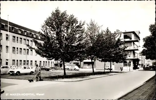 Ak  Wesel am Niederrhein, St. Marien-Hospital