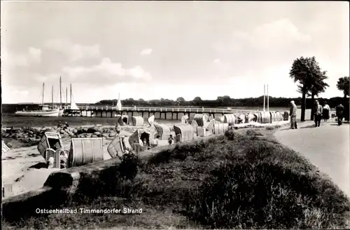 Ak Ostseebad Timmendorfer Strand, Strand, Seesteg, Promenade