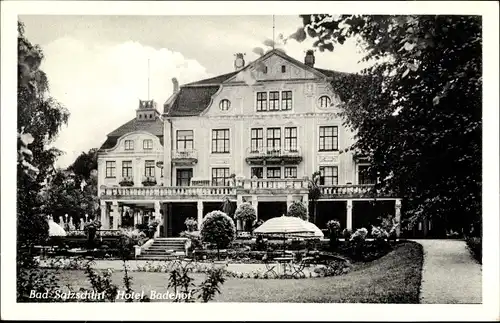 Ak Bad Salzschlirf in Hessen, Hotel Badehof