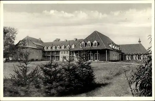 Ak Hermannsburg Südheide in der Lüneburger Heide, Niedersächsische Lutherische Volkshochschule
