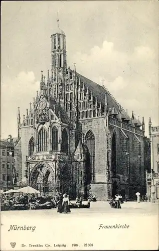 Ak Nürnberg in Mittelfranken, Frauenkirche