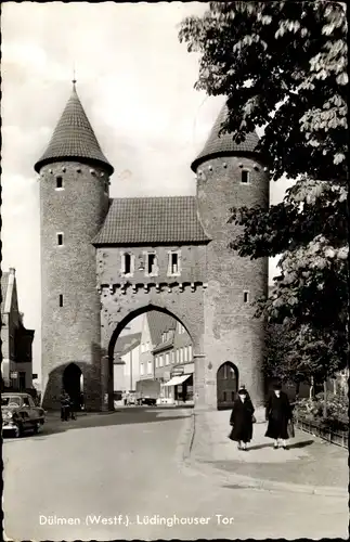 Ak Dülmen im Münsterland Westfalen, Lüdinghauser Tor