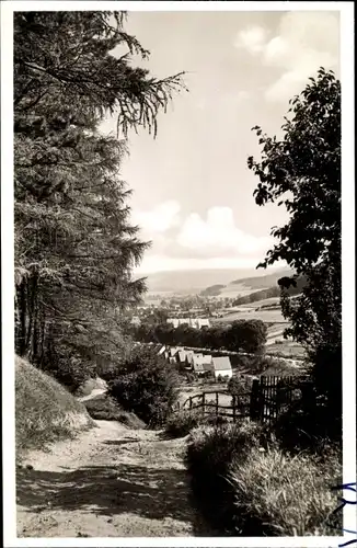 Ak Bruchhausen Höxter an der Weser, Teilansicht